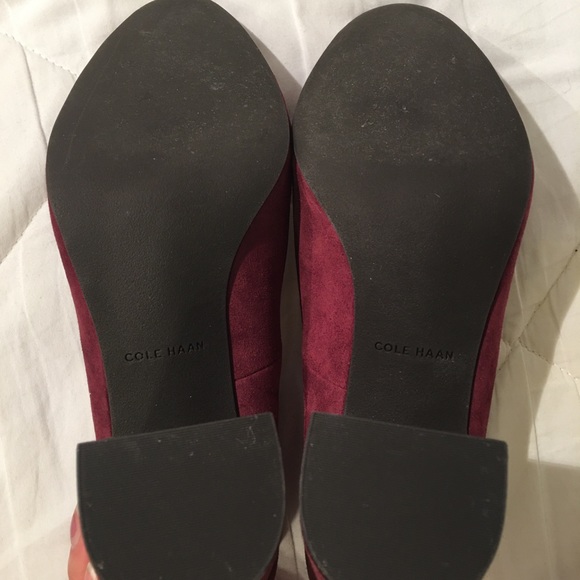 New Cole Haan Alanna Pump in Tawny Port Suede - Picture 16 of 17